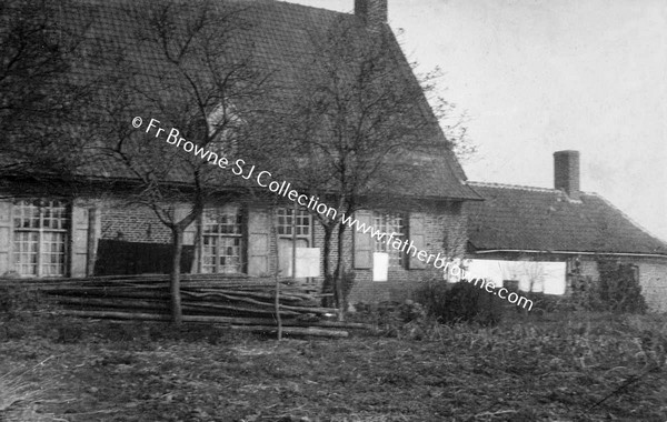 WORLD WAR 1 FORTIFIELD FARM HOUSE